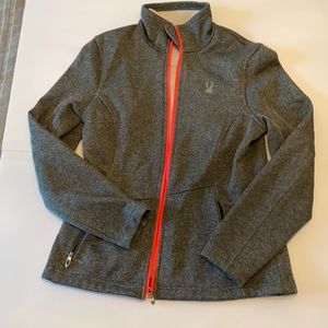 Spyder gray core sweater L